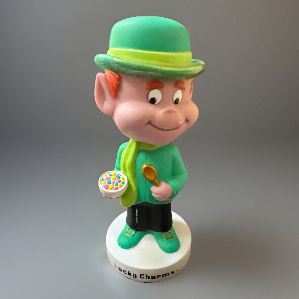 Funko Wacky Wobbler General Mills Lucky Charms Leprechaun Bobblehead BRAND NEW